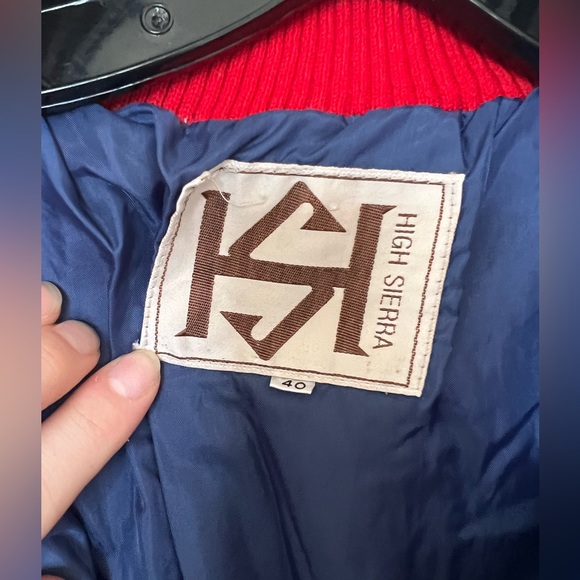 Navy blue vintage corduroy jacket - Picture 4 of 5